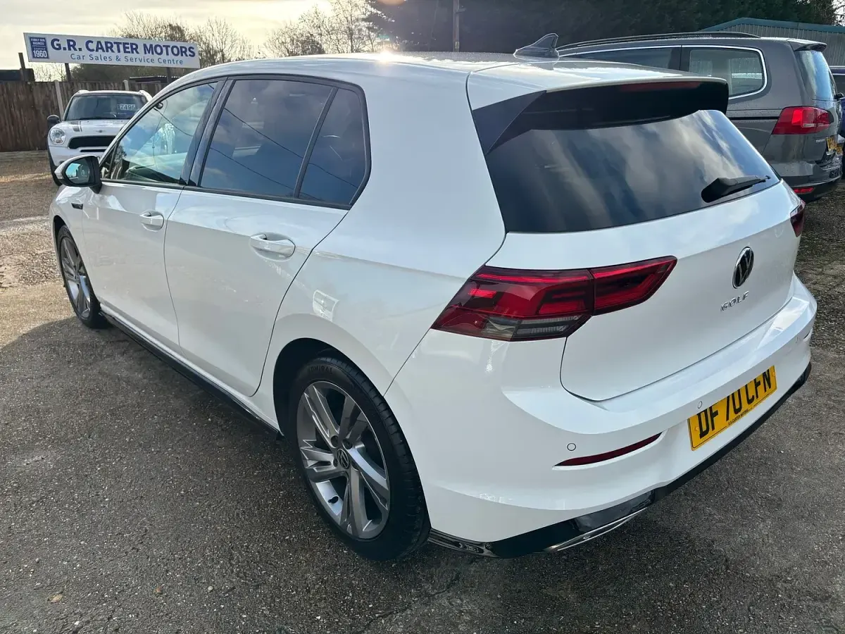 Used VW Golf VII R-line 2020 White Hatchback