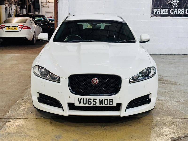Used Jaguar XF R-Sport 2015 White Estate