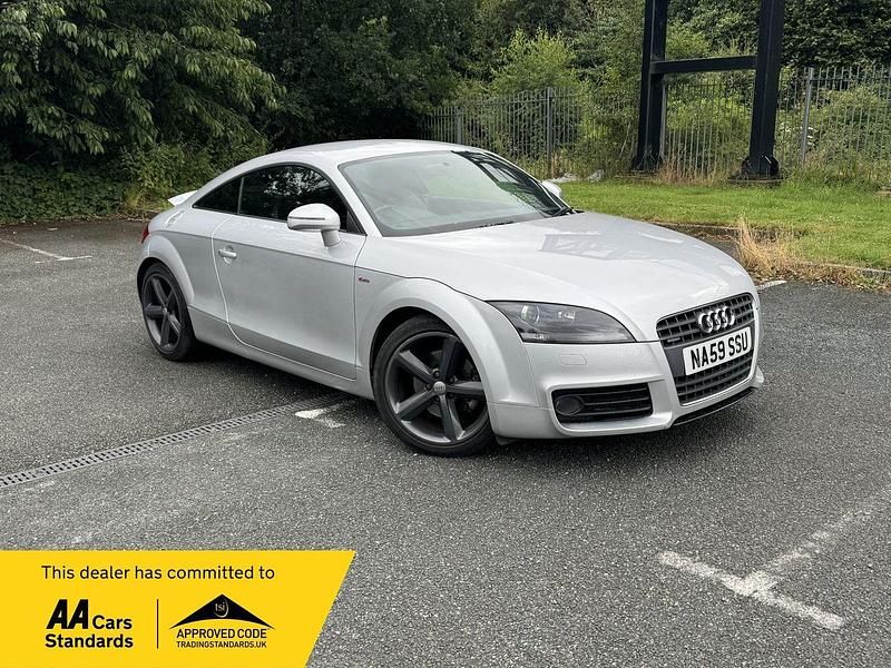 Used Audi TT S-Line 170 HP (125 kW) 2009 Silver Coupe