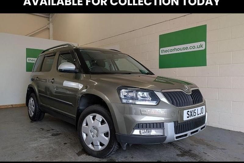 Green Used 2015 Skoda Yeti SE SUV | £9,995 (Fair price) - Image 1/1