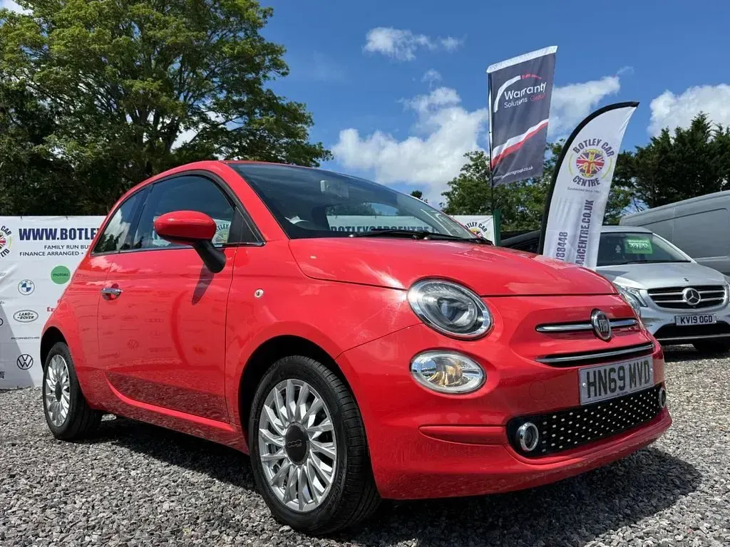 Used Fiat 500 Lounge 69 HP (50 kW) 2019 Pink Hatchback