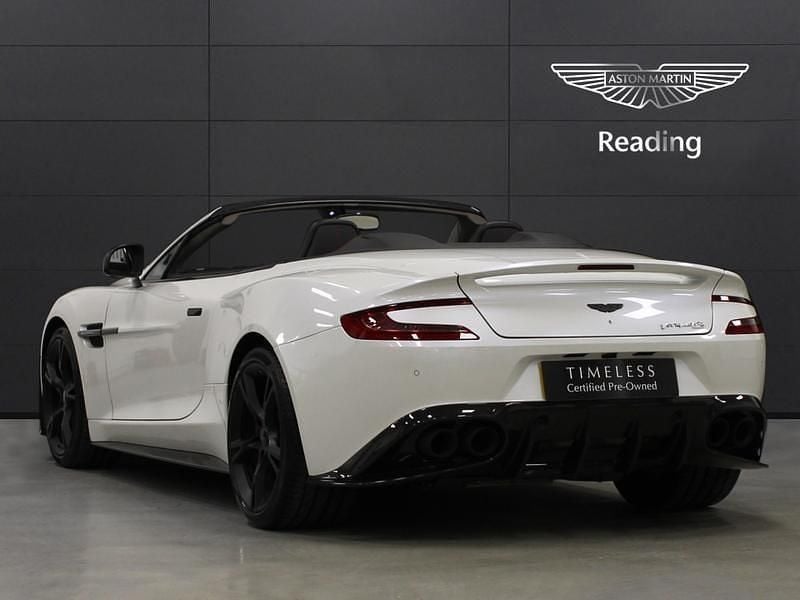 Used Aston Martin Vanquish 595 HP (437 kW) 2018 White Cabriolet
