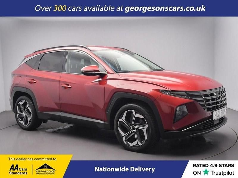 Red Used 2021 Hyundai Tucson Premium SUV | £16,500 (Good price) - Image 1/4