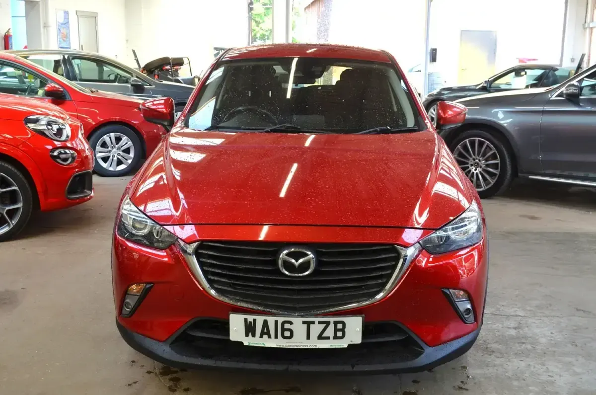 Used Mazda CX-3 105 HP (77 kW) 2016 Red SUV