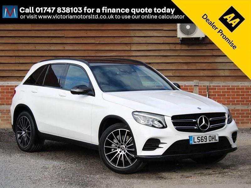 White Used 2019 Mercedes GLC250 AMG Estate | £24,995 (Fair price) - Image 1/4
