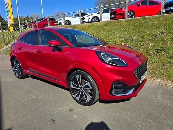 Fantastic red Used 2022 Ford Puma ST-Line Hatchback | £20,120 (A bit pricey) - Image 1/1