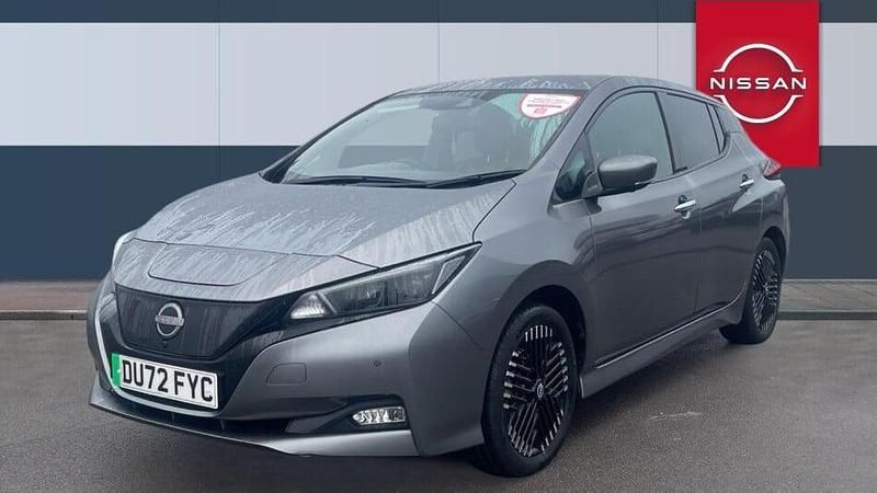 Grey Used 2022 Nissan Leaf Tekna Hatchback | £11,474 (Fair price) - Image 1/3