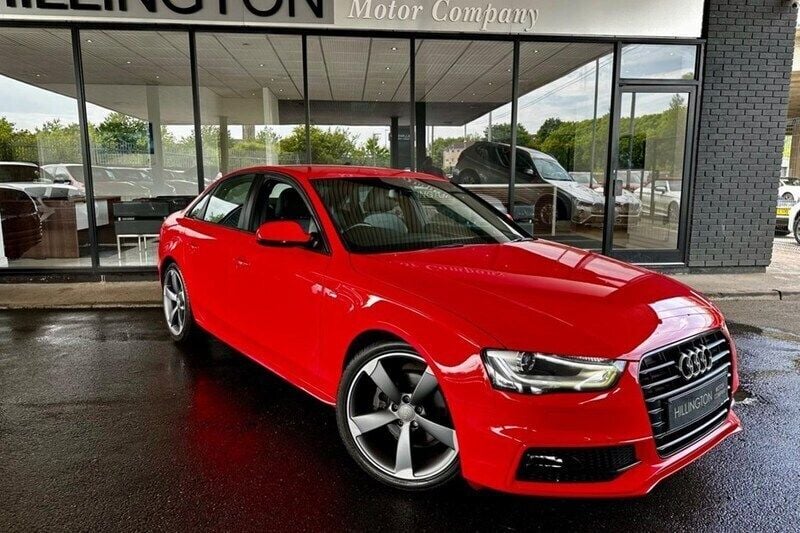Red Used 2013 Audi A4 Black Edition Sedan | £7,495 (Fair price) - Image 1/1