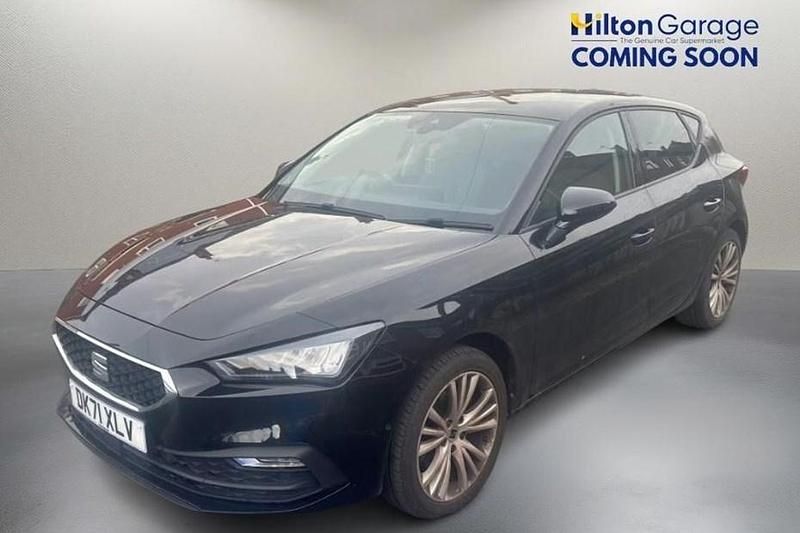 Used Seat Leon SE Dynamic 110 HP (80 kW) 2021 Black Hatchback