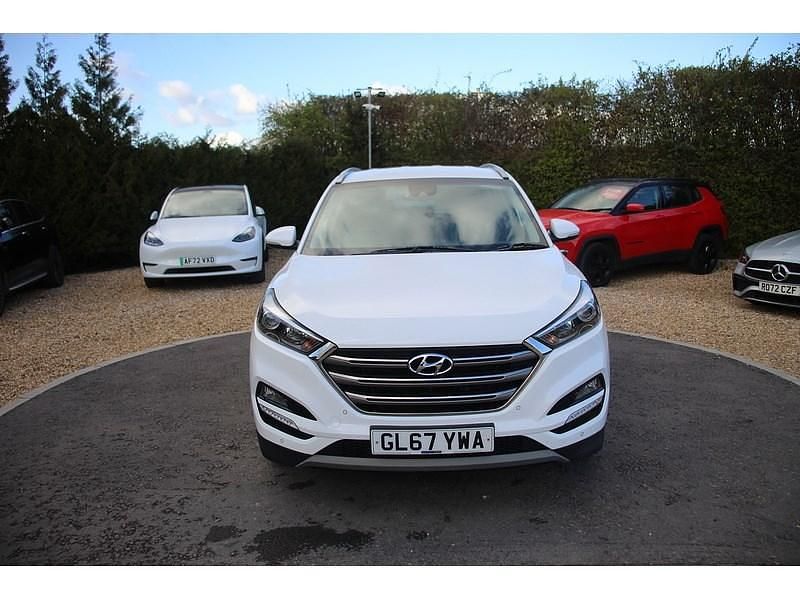 Used Hyundai Tucson Edition 177 HP (130 kW) 2017 Polar white SUV