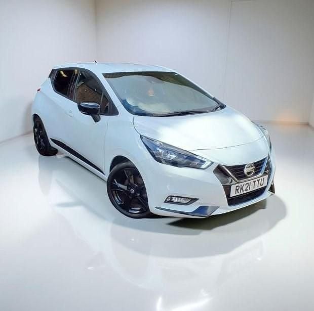 White Used 2021 Nissan Micra S Hatchback | £9,480 - Image 1/4