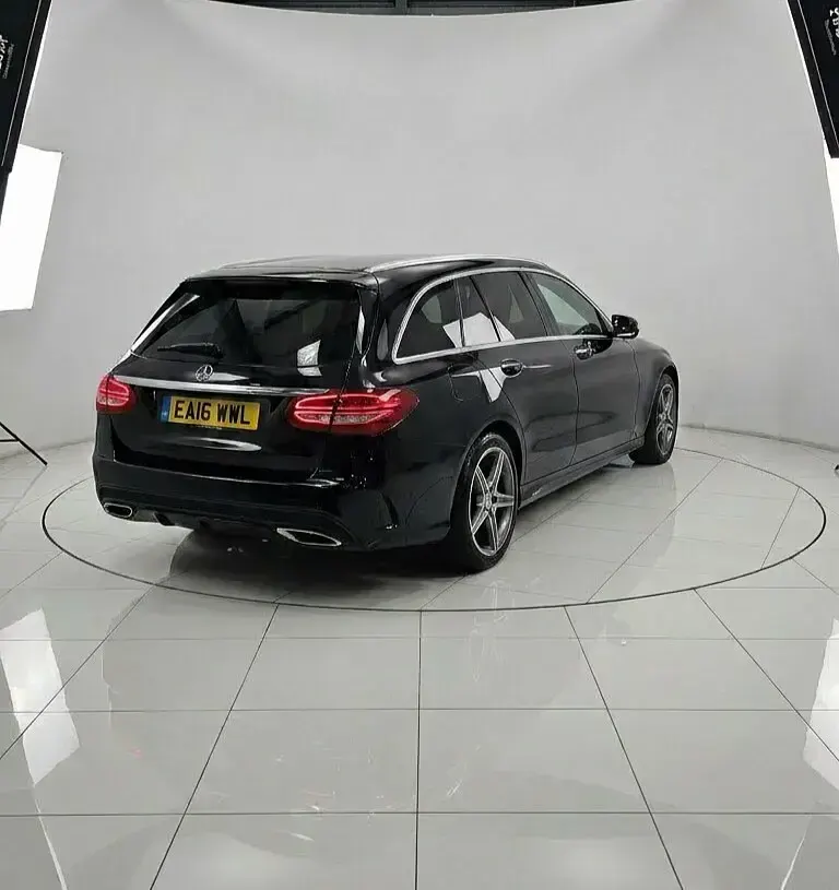 Used Mercedes C200 AMG Line Premium 184 HP (135 kW) 2016 Black Estate