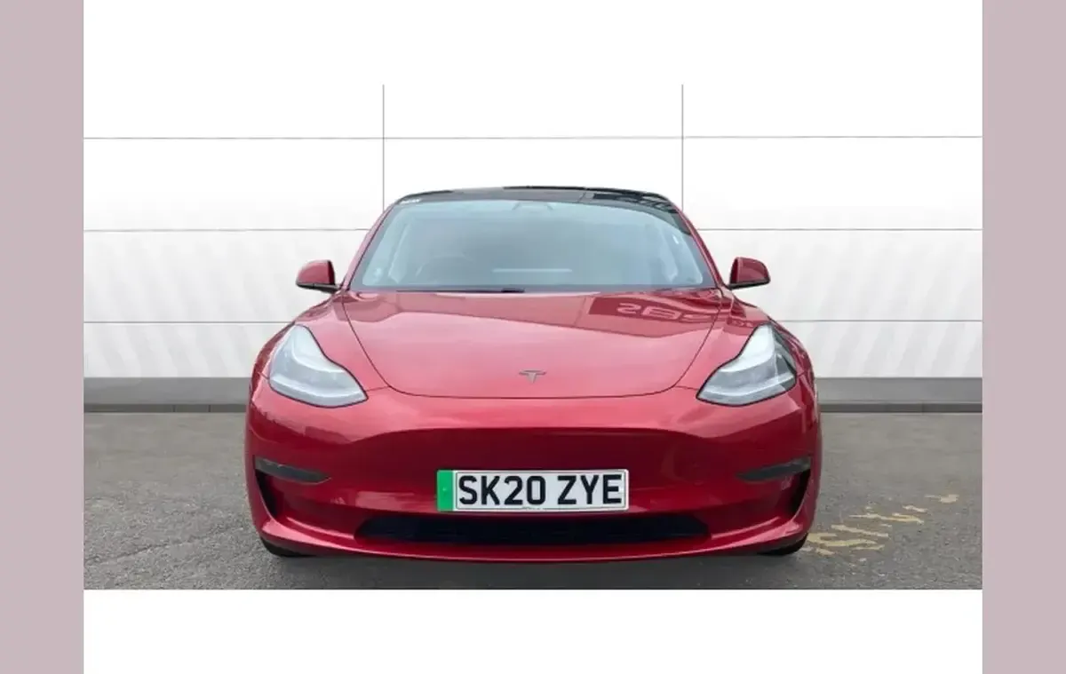 Used Tesla Model 3 Performance 461 kW (627 HP) 2020 Red Sedan