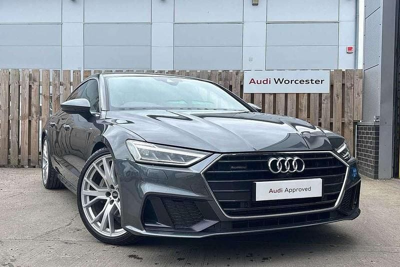 Grey Used 2022 Audi A7 S-Line Hatchback | £32,990 (Fair price) - Image 1/4