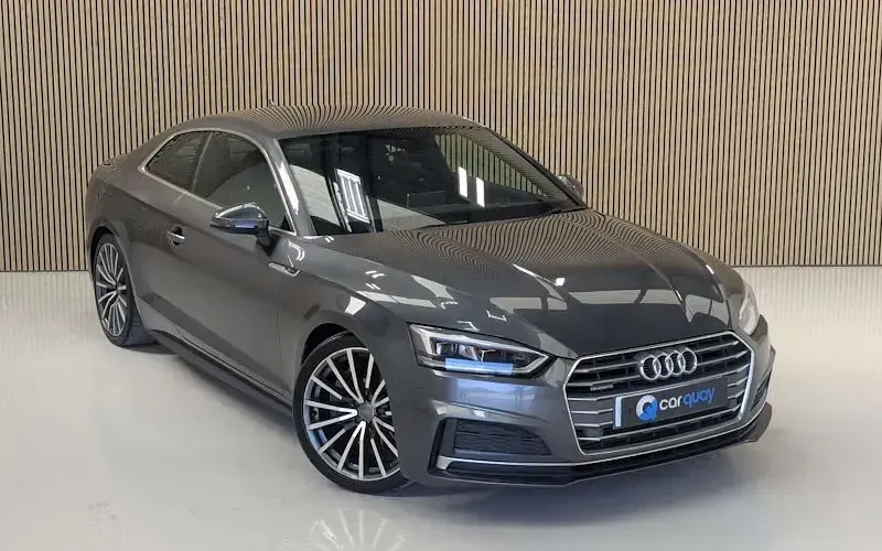 Used Audi A5 S-Line 252 HP (185 kW) 2018 Grey Coupe