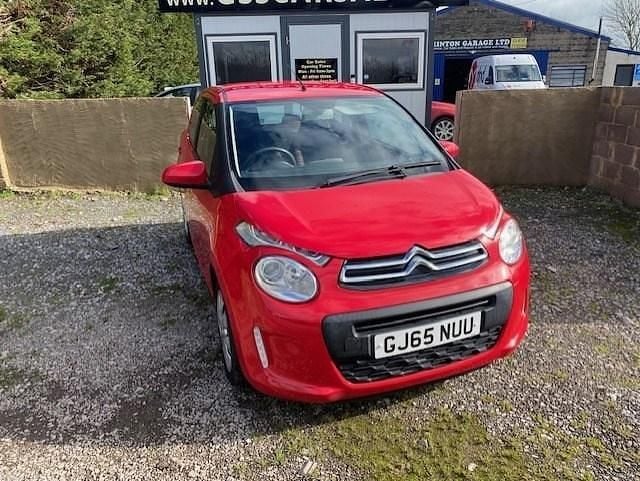 Used Citroën C1 Feel 82 HP (60 kW) 2015 Red Hatchback