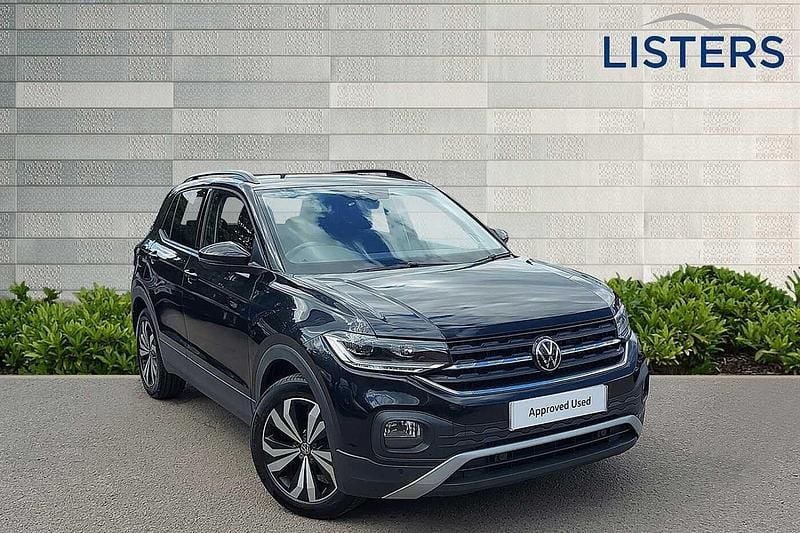 Black Used 2022 VW T-Cross Black Edition SUV | £18,490 (Fair price) - Image 1/4
