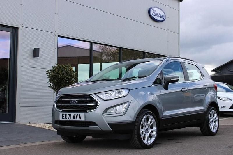 Usado Ford Ecosport Titanium 125 HP (91 kW) 2021 Prateado SUV