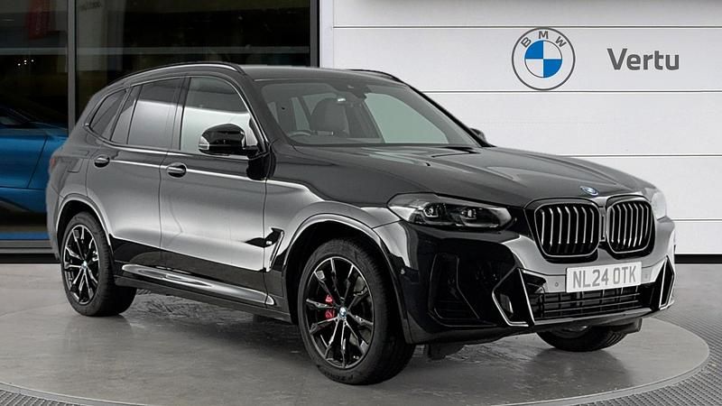 Black Used 2024 BMW X3 M Sport SUV | £42,763 (Fair price) - Image 1/4