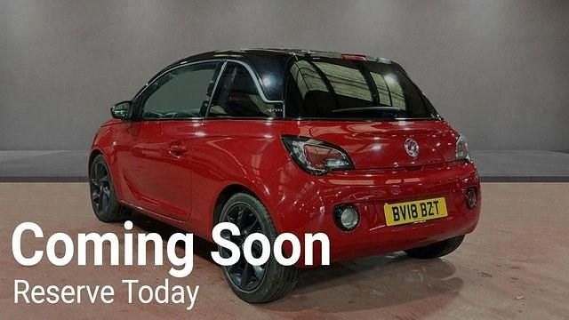 Used Vauxhall Adam S 70 HP (51 kW) 2018 Red Hatchback