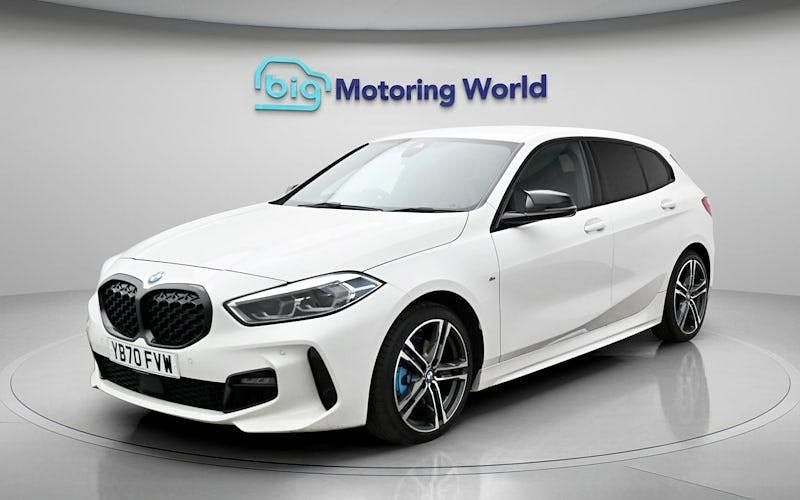 Used BMW 118 M Sport 140 HP (102 kW) 2020 White Hatchback