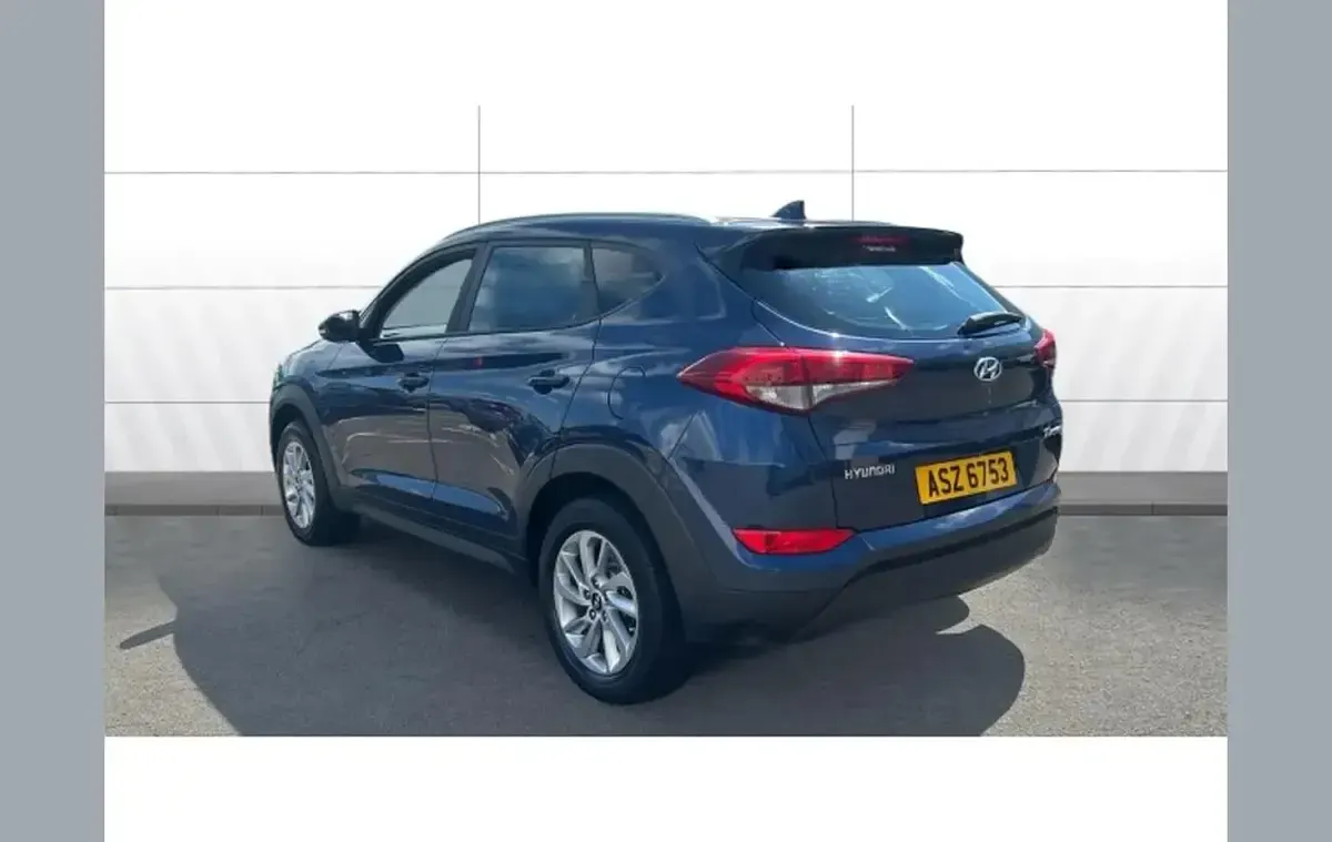 Used Hyundai Tucson SE 132 HP (97 kW) 2017 Blue SUV