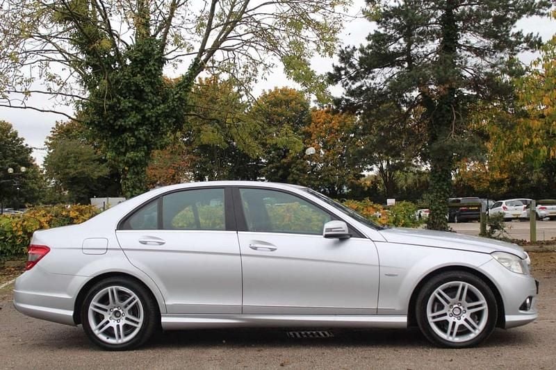 Silver Used 2009 Mercedes C220 Sedan | £4,490 (Fair price) - Image 1/3