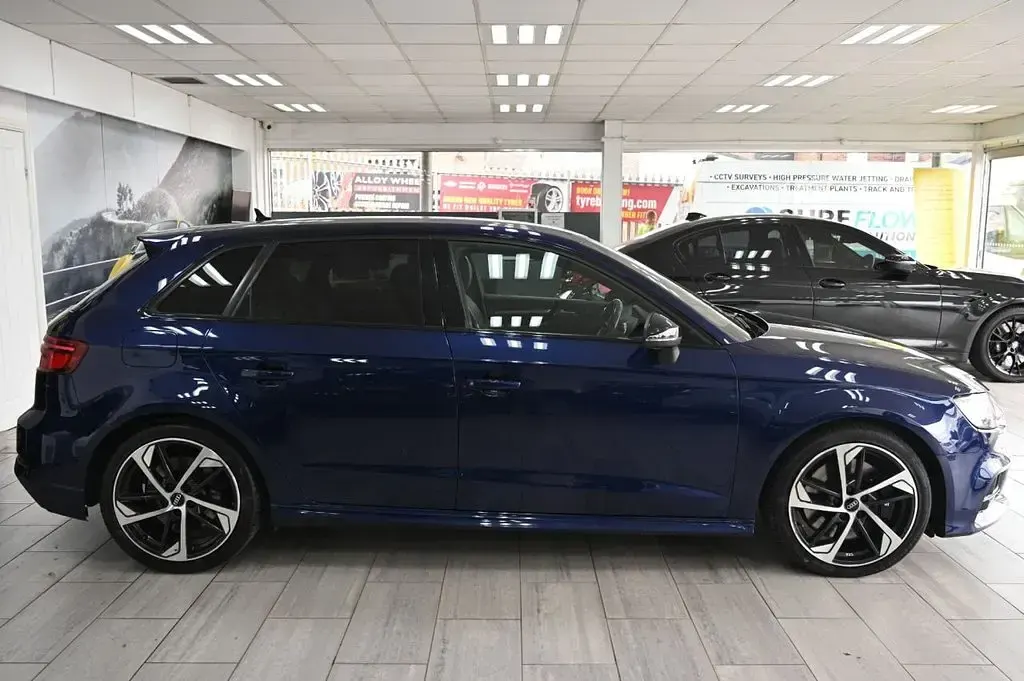 Used Audi S3 Sportback Black Edition 2019 Blue Hatchback