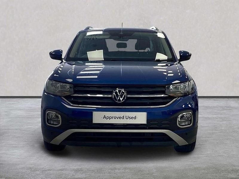 Used VW T-Cross Active 110 HP (80 kW) 2022 Blue SUV