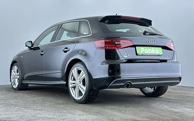 Used Audi A3 Sportback S-Line 105 HP (77 kW) 2013 Black Hatchback