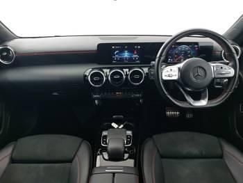 Used Mercedes A250 AMG line 224 HP (164 kW) 2019 White Sedan