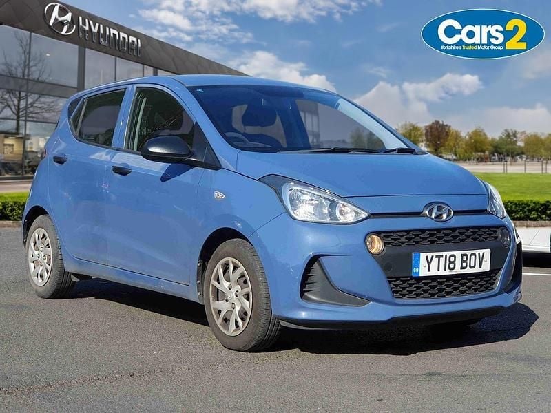 Used Hyundai i10 2018 Blue Hatchback