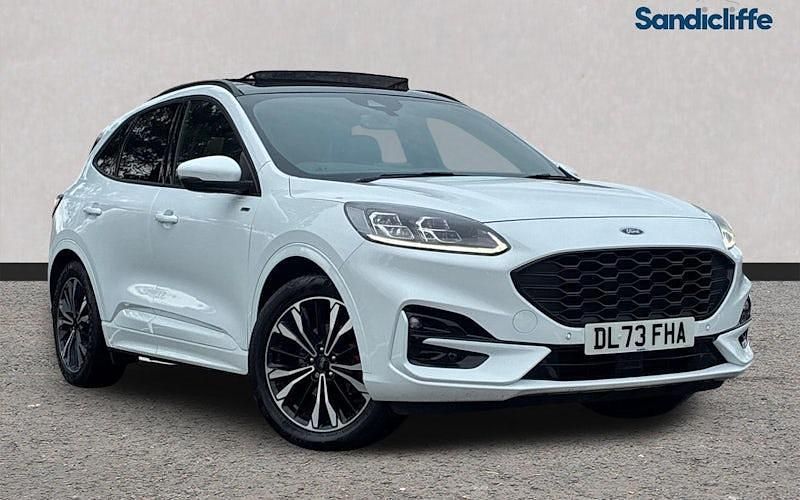 White Used 2023 Ford Kuga ST-Line X SUV | £18,816 (Fair price) - Image 1/4