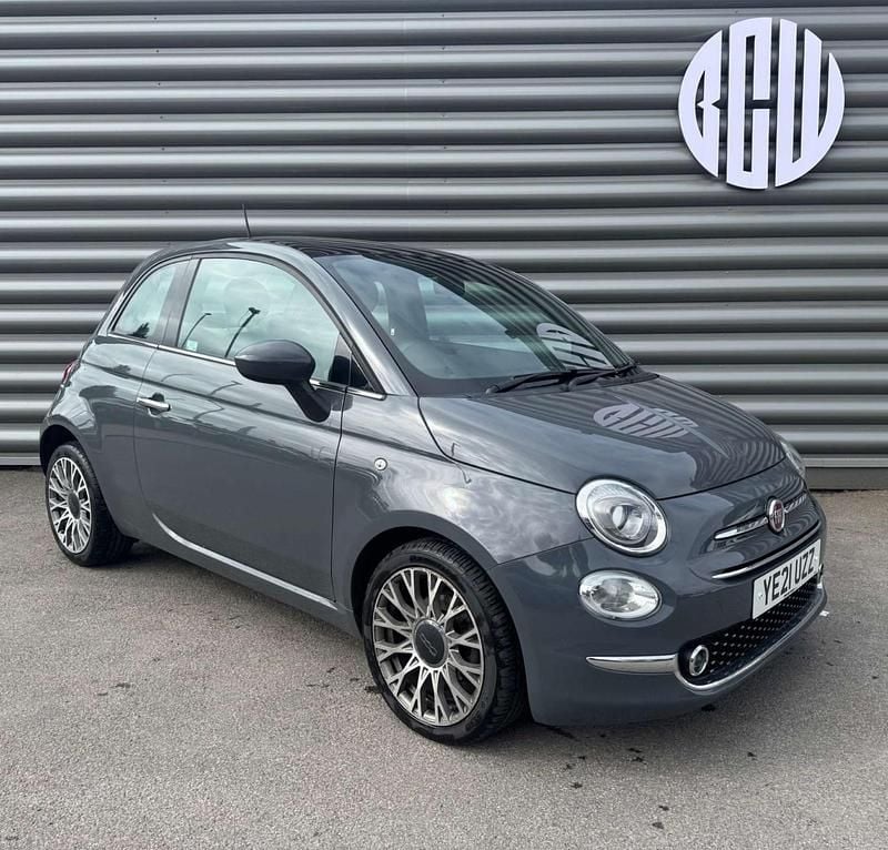 Grey Used 2021 Fiat 500 Star Hatchback | £8,400 (Good price) - Image 1/4