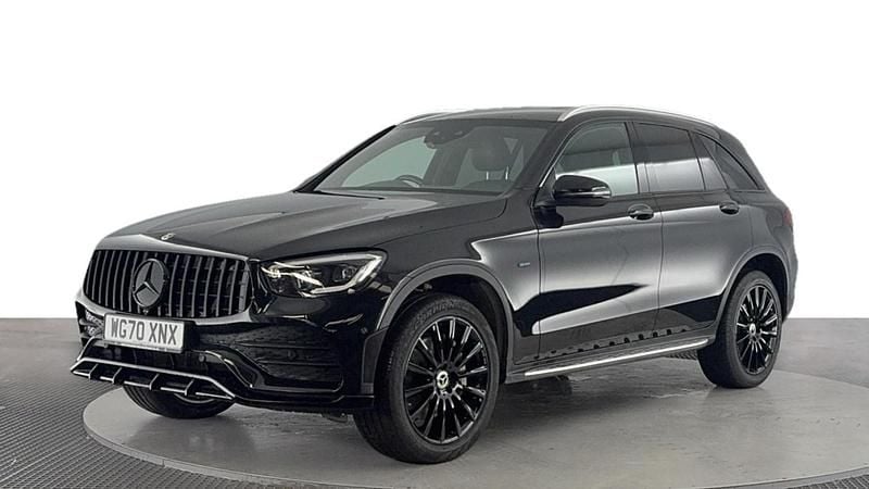 Black Used 2020 Mercedes GLC300e AMG Line Premium SUV | £22,920 (Expensive) - Image 1/4