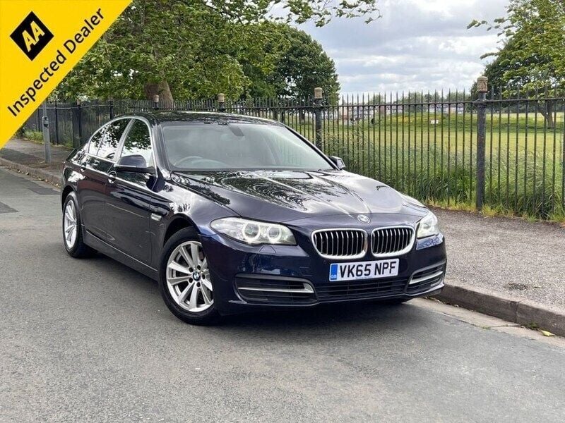 Blue Used 2015 BMW 518 Comfort Edition Sedan | £6,595 - Image 1/4