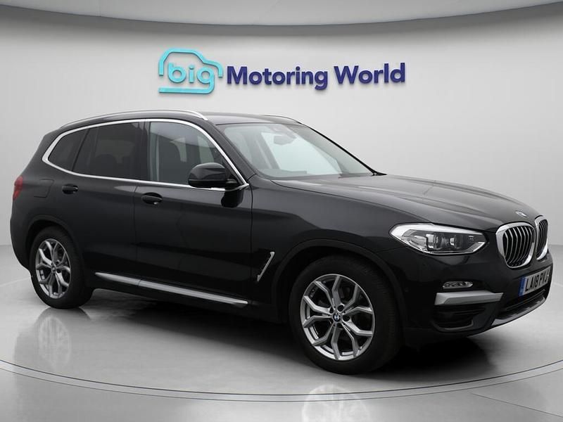Black Used 2018 BMW X3 xLine SUV | £23,500 (Fair price) - Image 1/4