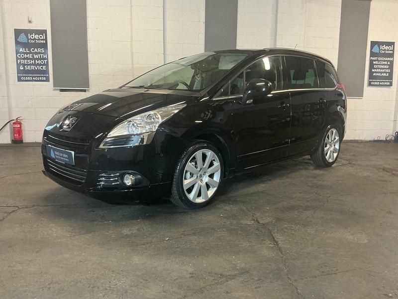 Black Used 2013 Peugeot 5008 Allure MPV | £2,995 (Fair price) - Image 1/4