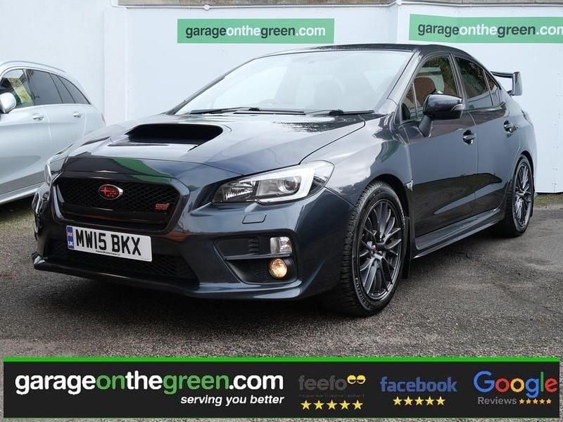 Dark grey metallic Used 2015 Subaru WRX STI Sedan | £19,995 (Fair price) - Image 1/4