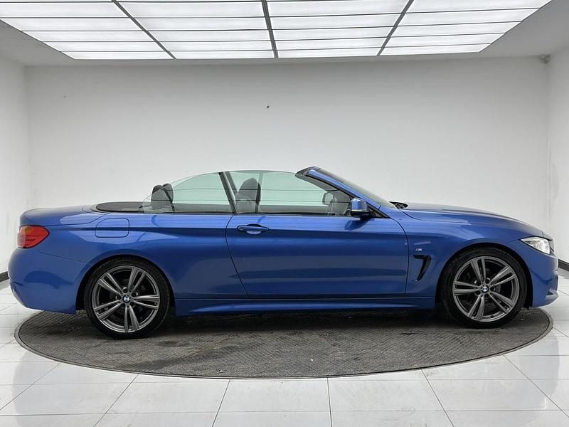 Used BMW 420 M Sport 184 HP (135 kW) 2014 Blue Cabriolet