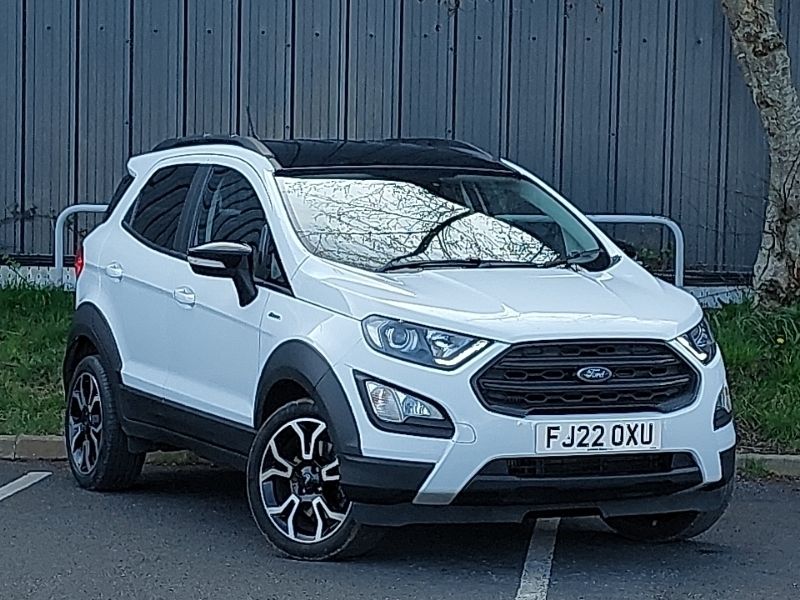 White Used 2022 Ford Ecosport Active SUV | £13,498 (Fair price) - Image 1/4