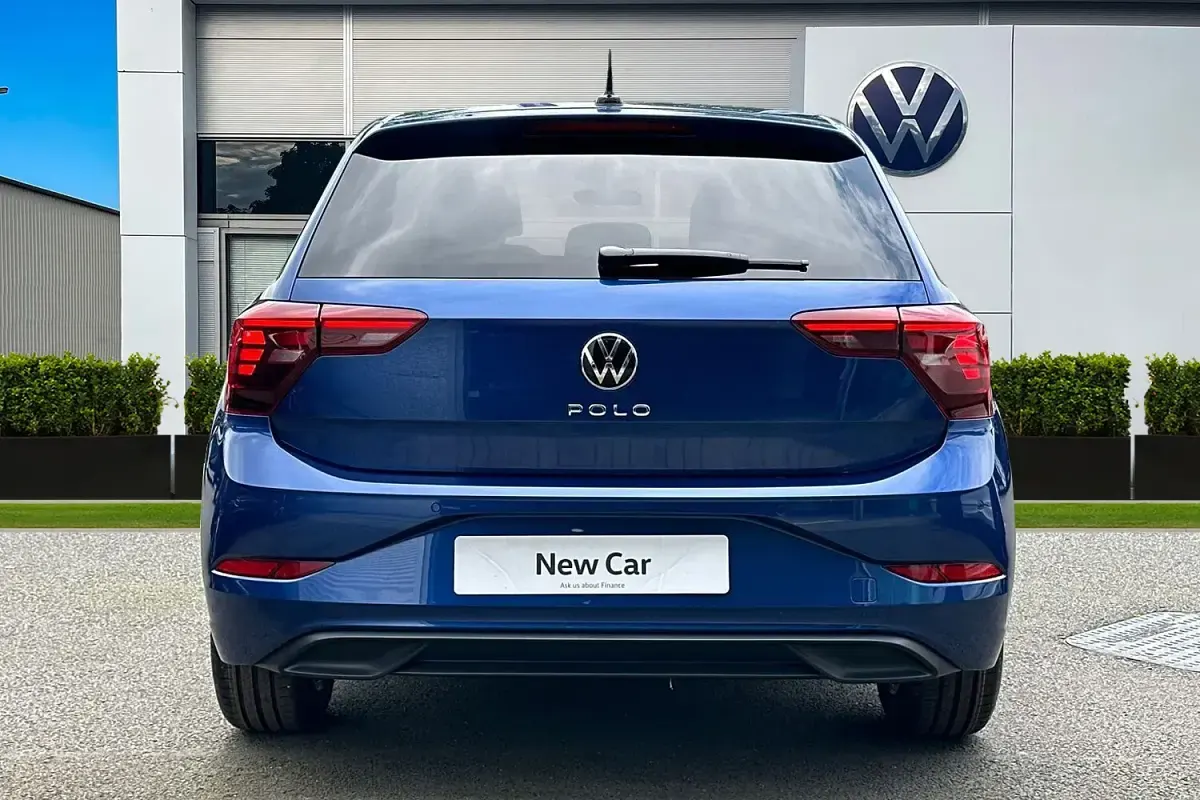 New VW Polo Match 95 HP (69 kW) 2026 Blue Hatchback