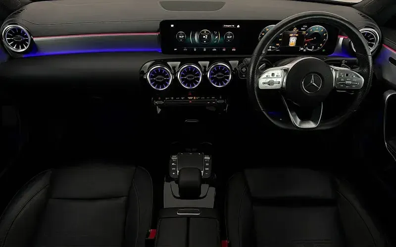 Used Mercedes CLA180 AMG line 136 HP (100 kW) 2022 Silver Coupe