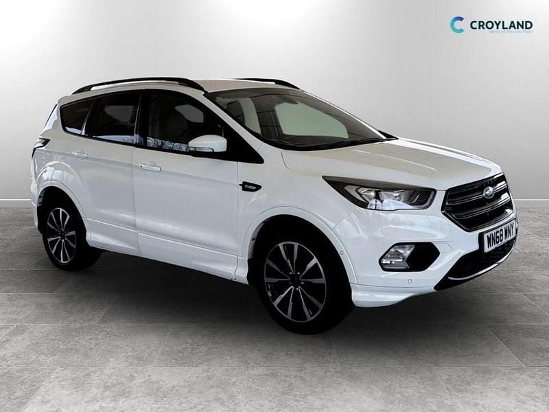 Used Ford Kuga ST-Line 120 HP (88 kW) 2018 White SUV