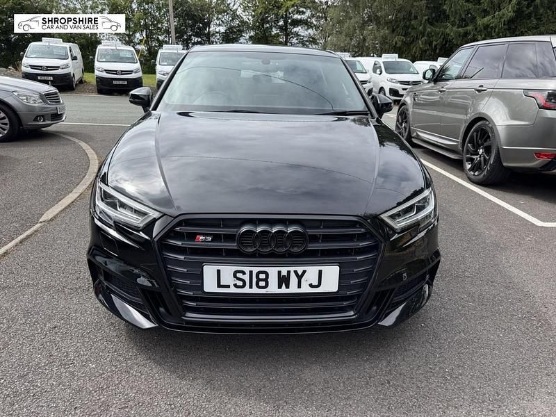 Used Audi S3 Sportback Black Edition 306 HP (225 kW) 2018 Black Hatchback