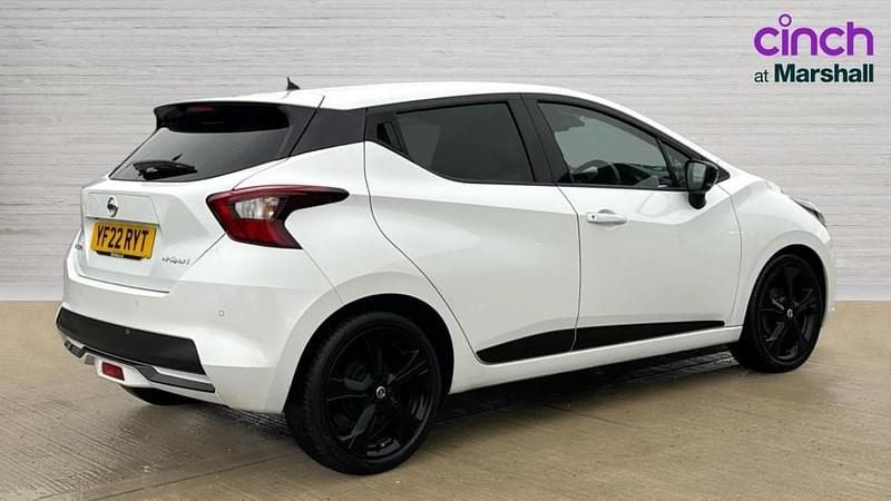 Used Nissan Micra 92 HP (67 kW) 2022 White Hatchback