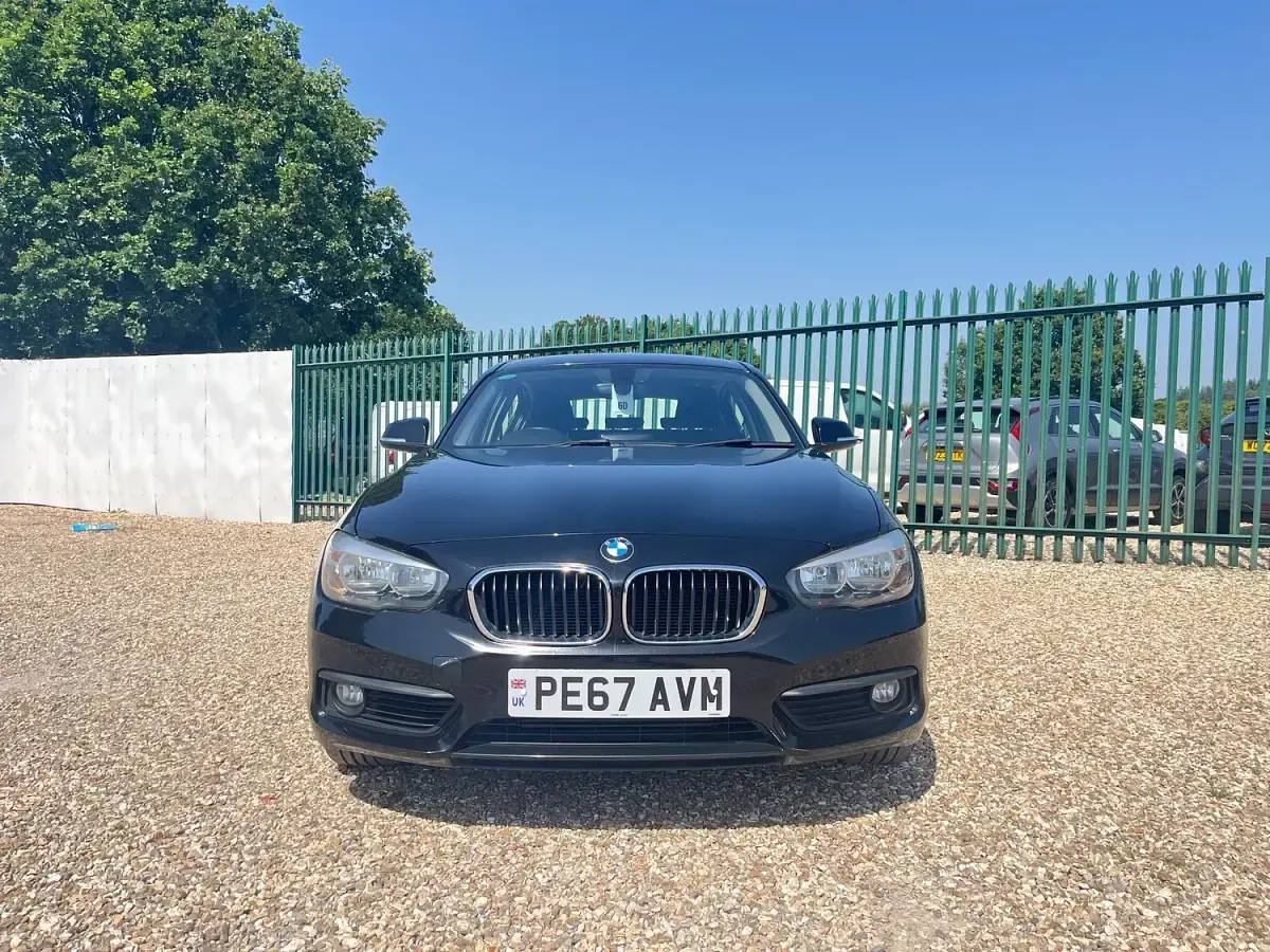 Used BMW 118 Comfort Edition 136 HP (100 kW) 2017 Black Hatchback