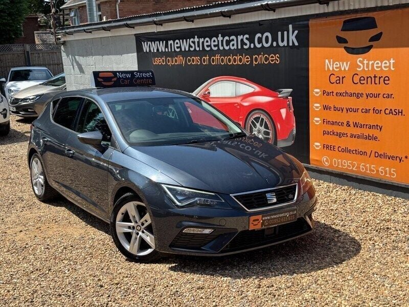 Grey Used 2019 Seat Leon FR Hatchback | £11,984 (Fair price) - Image 1/3