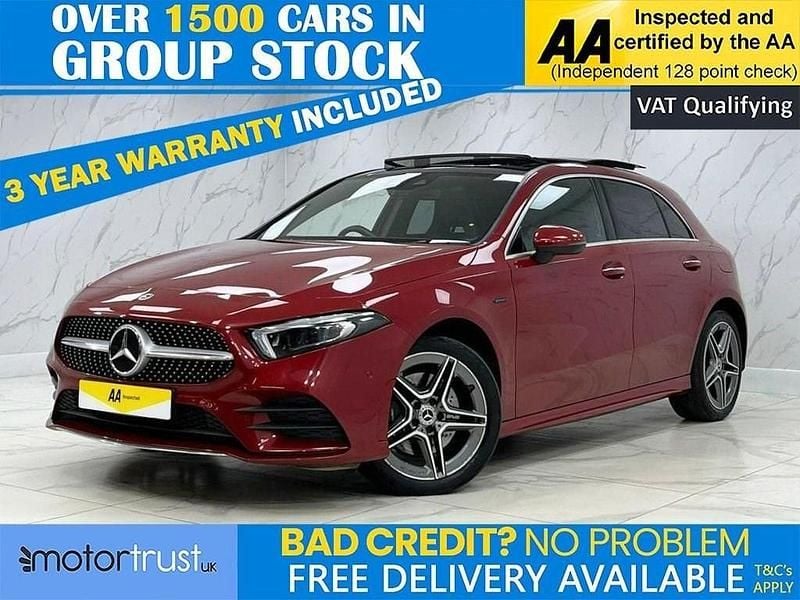 Red Used 2020 Mercedes A250 AMG line Hatchback | £20,000 (Fair price) - Image 1/2