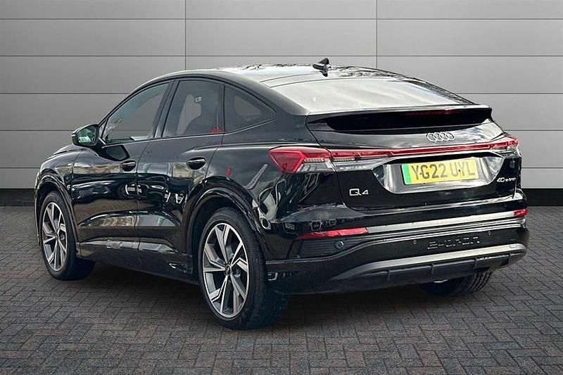 Used Audi Q4 e-tron Comfort 150 kW (204 HP) 2022 Mythos black SUV